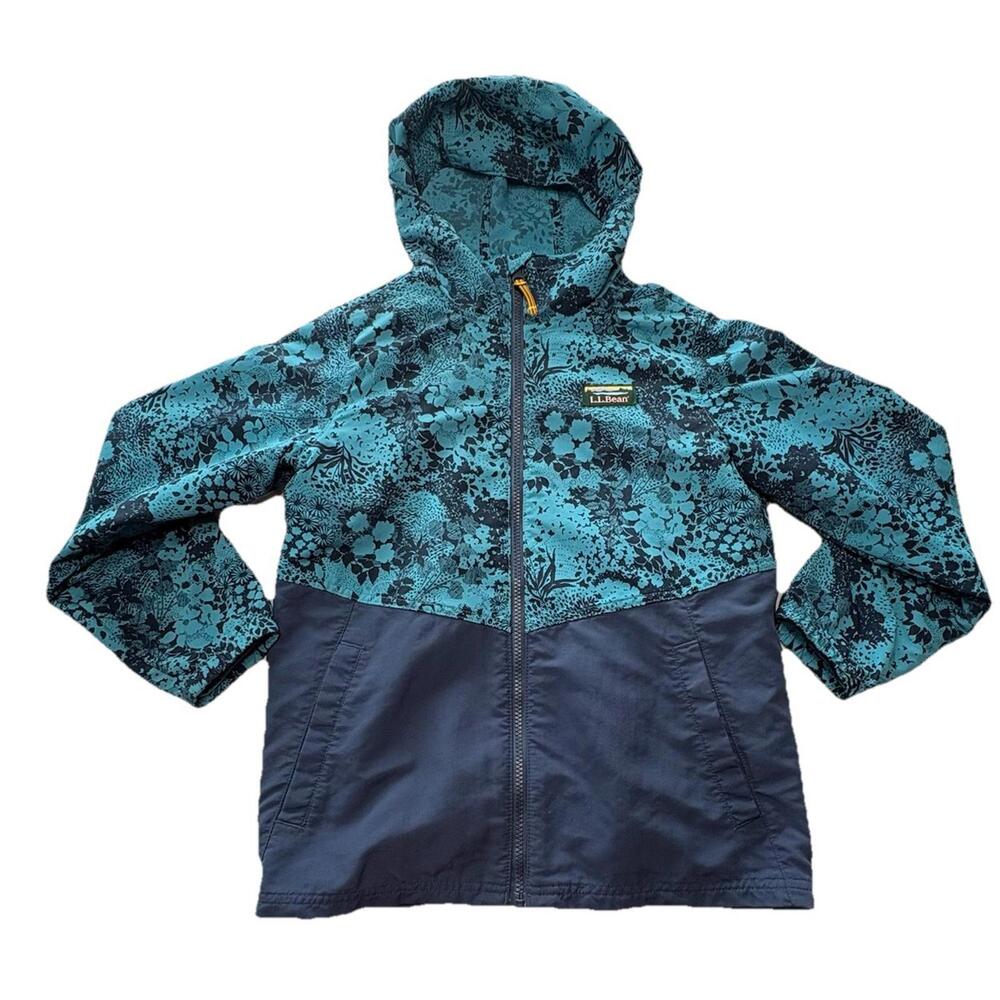 L.L. Bean Mountain Classic Blue 3-in-1 Kid’s Outerwear Lined Fleece Jacket 10/12